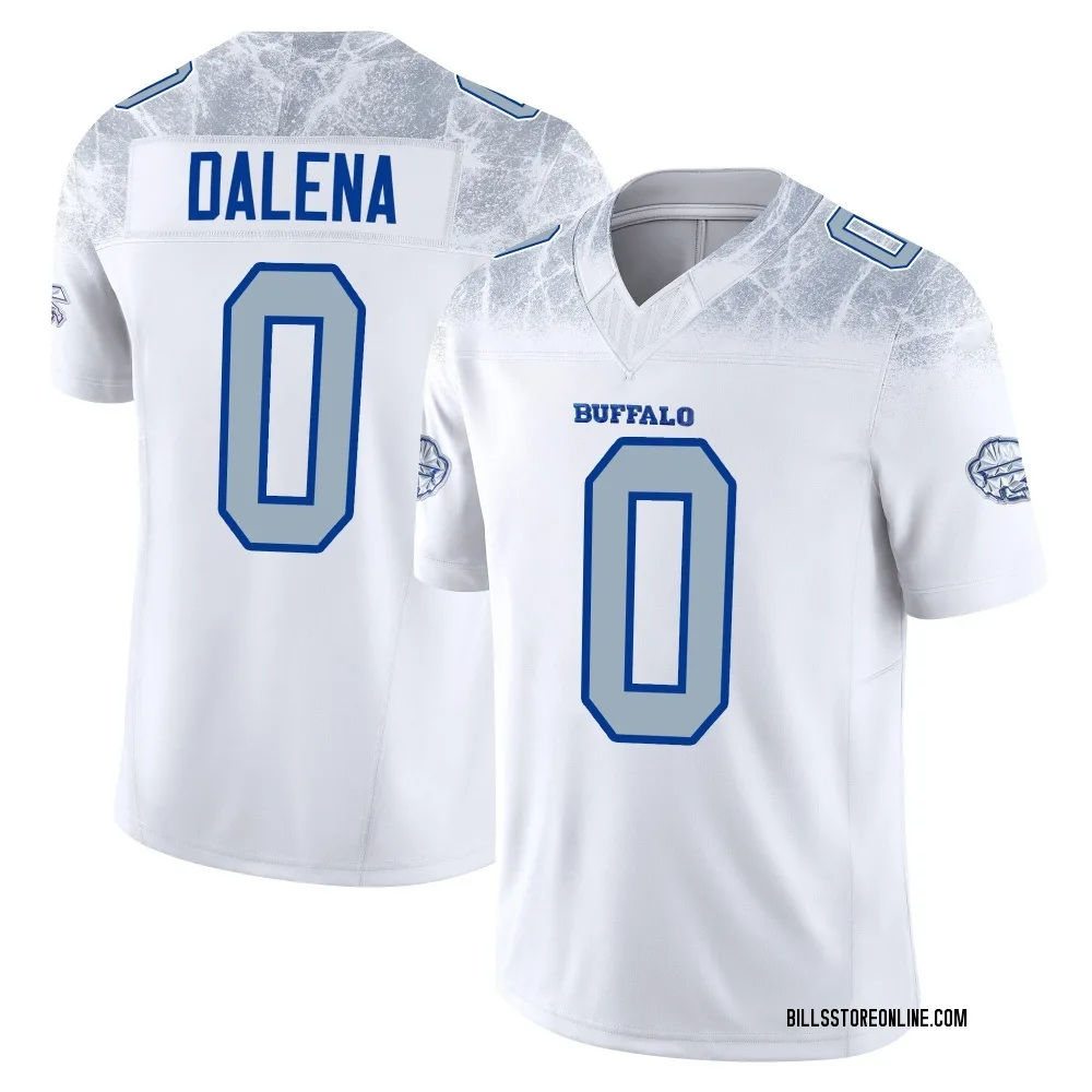 Adult Limited Mac Dalena Buffalo Bills White 2025 Rivalries Collection Jersey